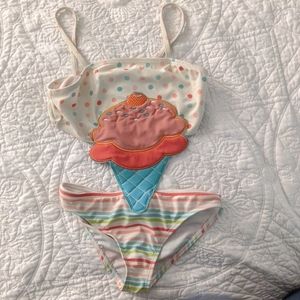 Bathing Suit - Kids - Cute - Ice Cream